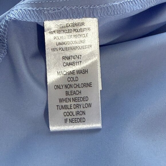 World Wide Sportsman Mens XXL Long Sleeve Fishing Shirt Light Blue UPF 30 - Picture 9 of 11